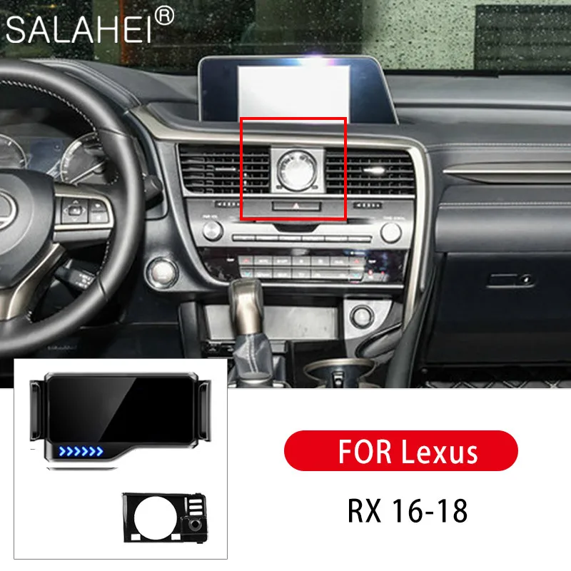 

Новый для Lexus RX16-18 высокое качество Автомобильный держатель для телефона на магните, устанавливаемое на вентиляционное отверстие в салоне а...