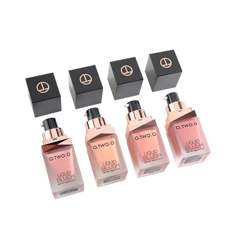 Жидкие румяна для щек цветок макияж гладкий искусственный очаровательный