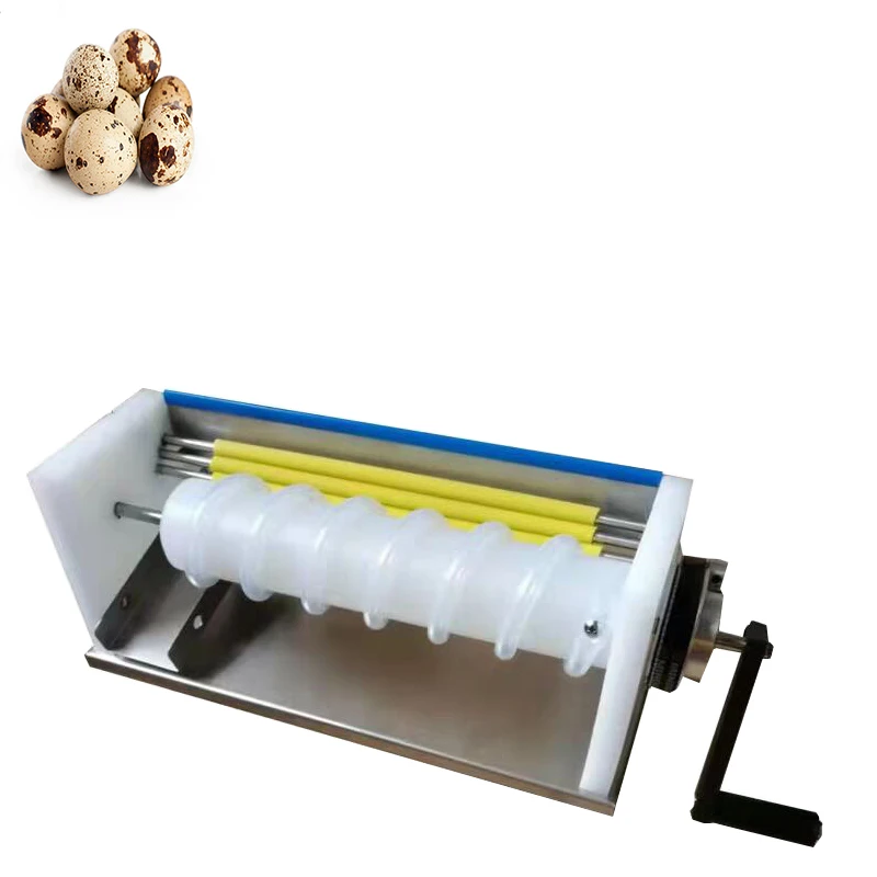 

Quail Egg Peeling Machine Boiled Bird Eeg Peeler Household Manual Eggs Husk Maker
