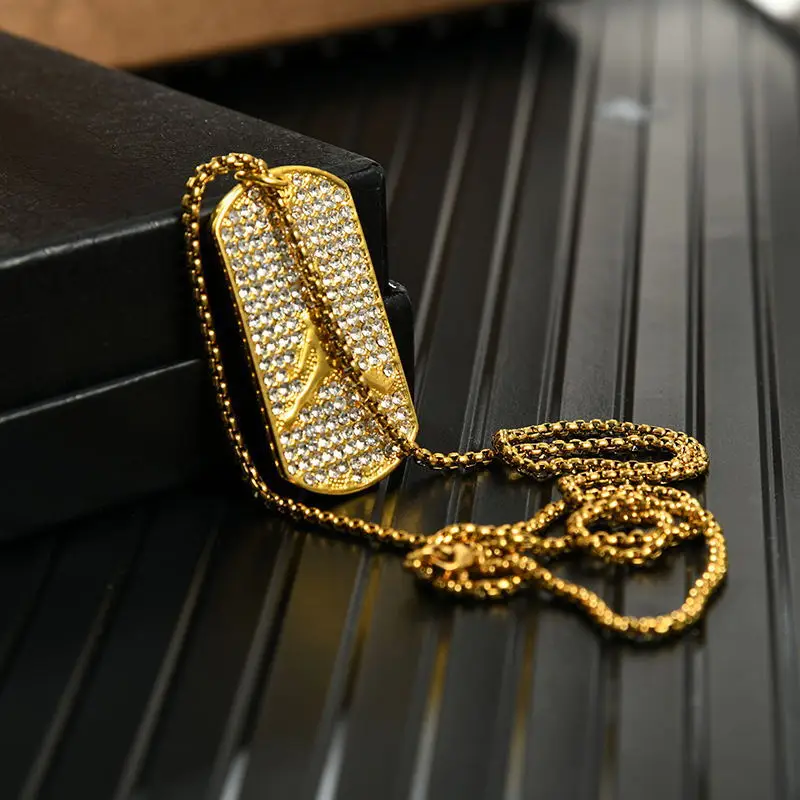 5 шт./партия мужские ювелирные изделия в европейском и американском стиле хип-хоп