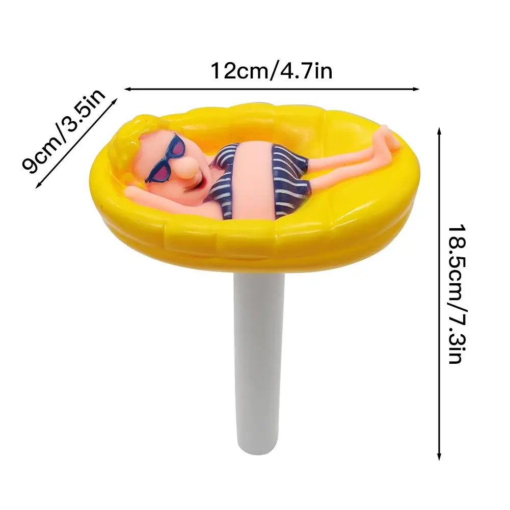 

Floating Pool Thermometer Cute-shaped Cartoon Type Thermometer For Outdoor And Indoor Swimming Pools Water Temperature Meter