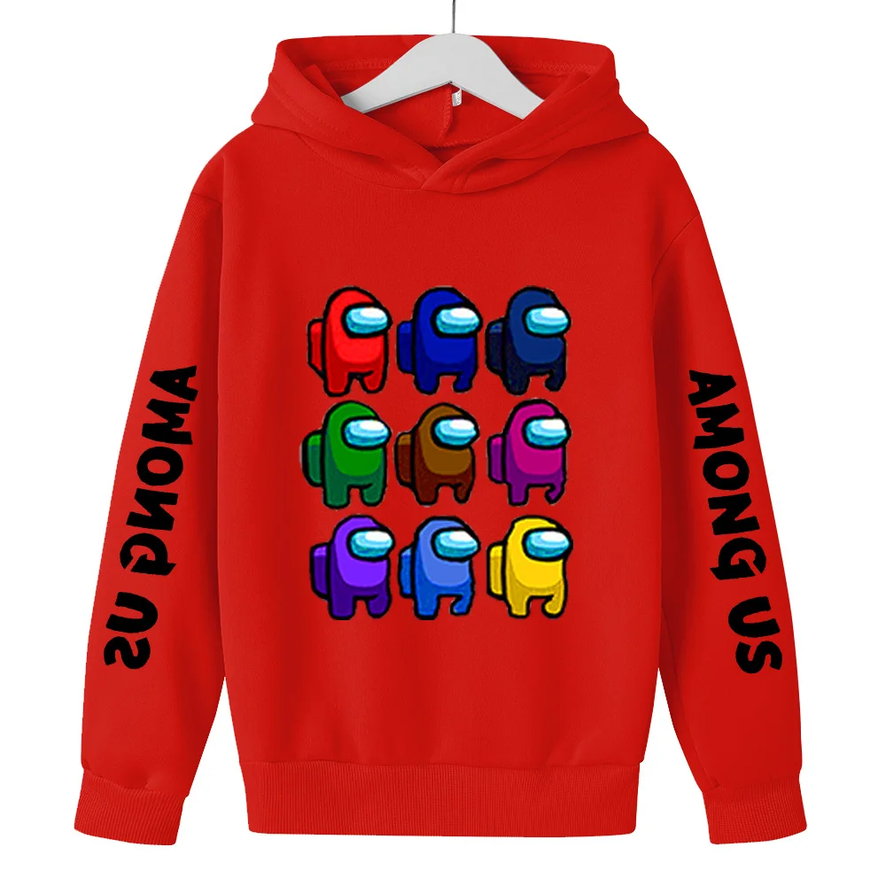 

New autumn sportswear Among us Clothing Children Birthday gift Boys Tracksuits Kids 2021 hot game Among us print Hoodies