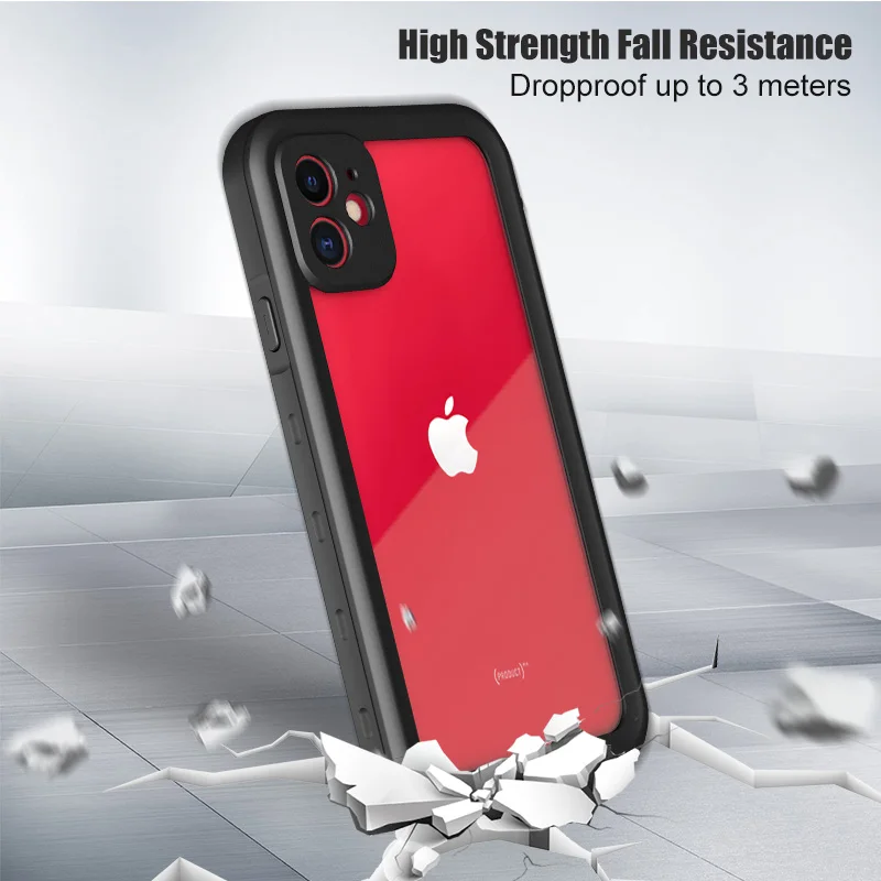 Водонепроницаемый чехол SHELBOX для iPhone 12 11 Pro Max X XR противоударный плавания SE 7 8 Plus