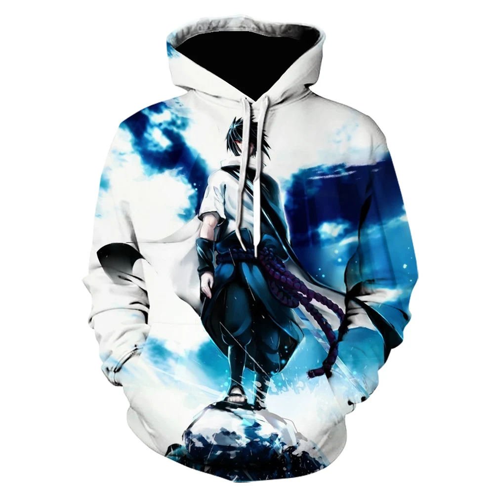 

Autumn And Winter New Fashion Men's Hoodie Naruto Vortex 3d Printed Sweatshirt Children Cartoon Anime Pullover Casual Coat