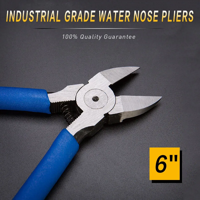 Water pliers 6 inch DTBD " 8" профессиональные инструменты, многофункциональные плоскогубцы, набор для зачистки, щипцы, резак, игла, щипцы для носа, ювелирные изделия, диагональные инструменты - Цвет: Water pliers 6 inch