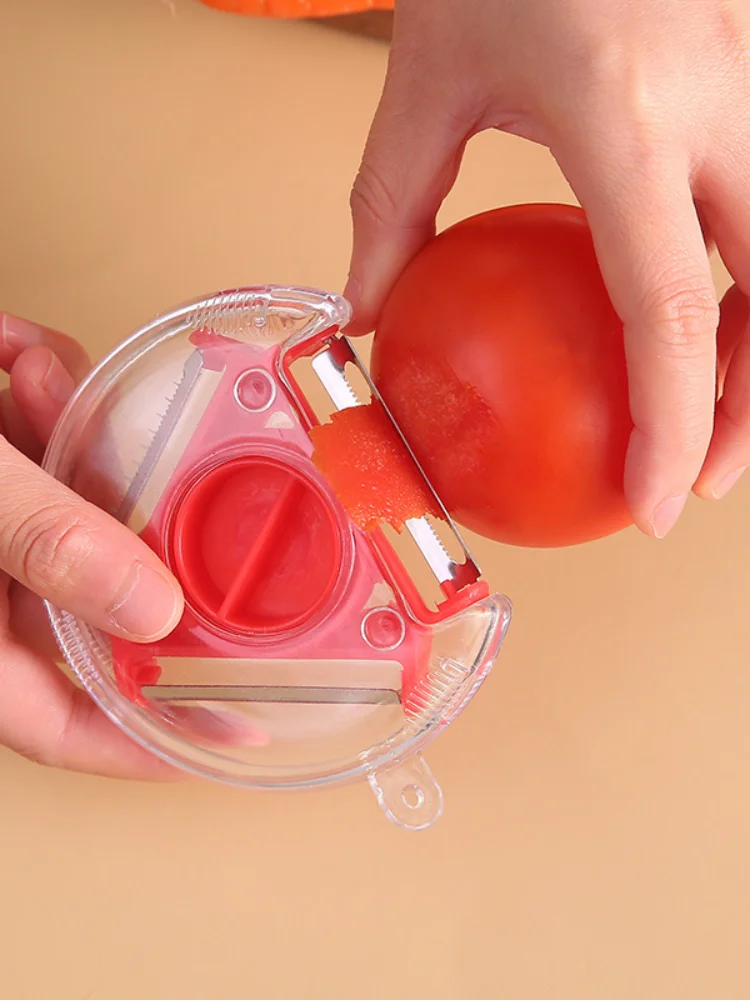 

Magic Trio Peeler Set Slicer Stainless Steel Peeler Shredder Julienne Cutter Multi Peel Blade Zesters Grater Kitchen Tool