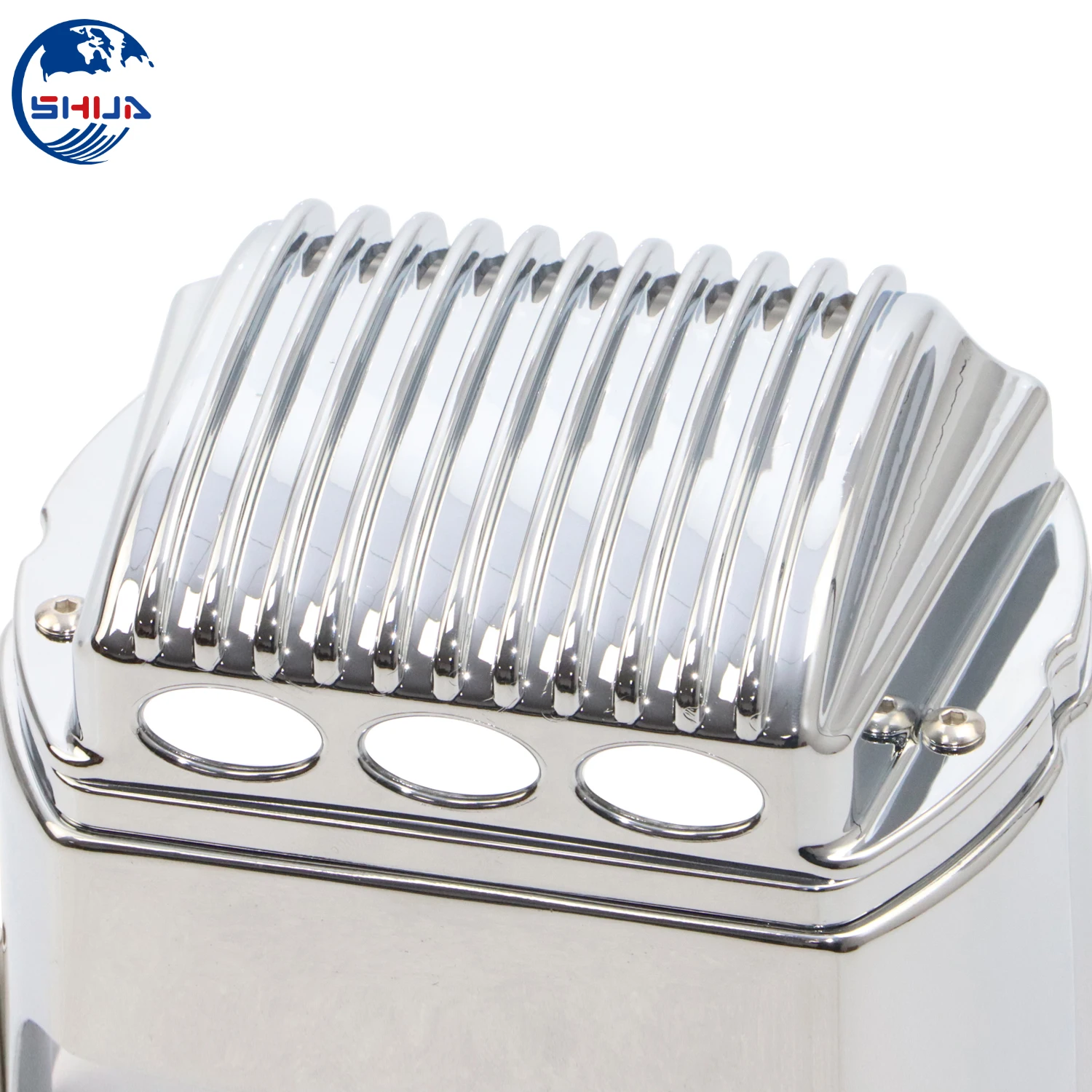 Запчасти для мотоциклов хромированная крышка переднего регулятора напряжения