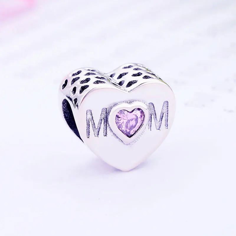 Оригинальный серебряный браслет талисман для семьи|Бусины| |