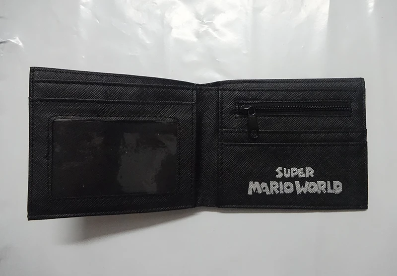 Kawaii мультфильм супер кошельки с Марио игры аниме кожаный кошелек подарок для