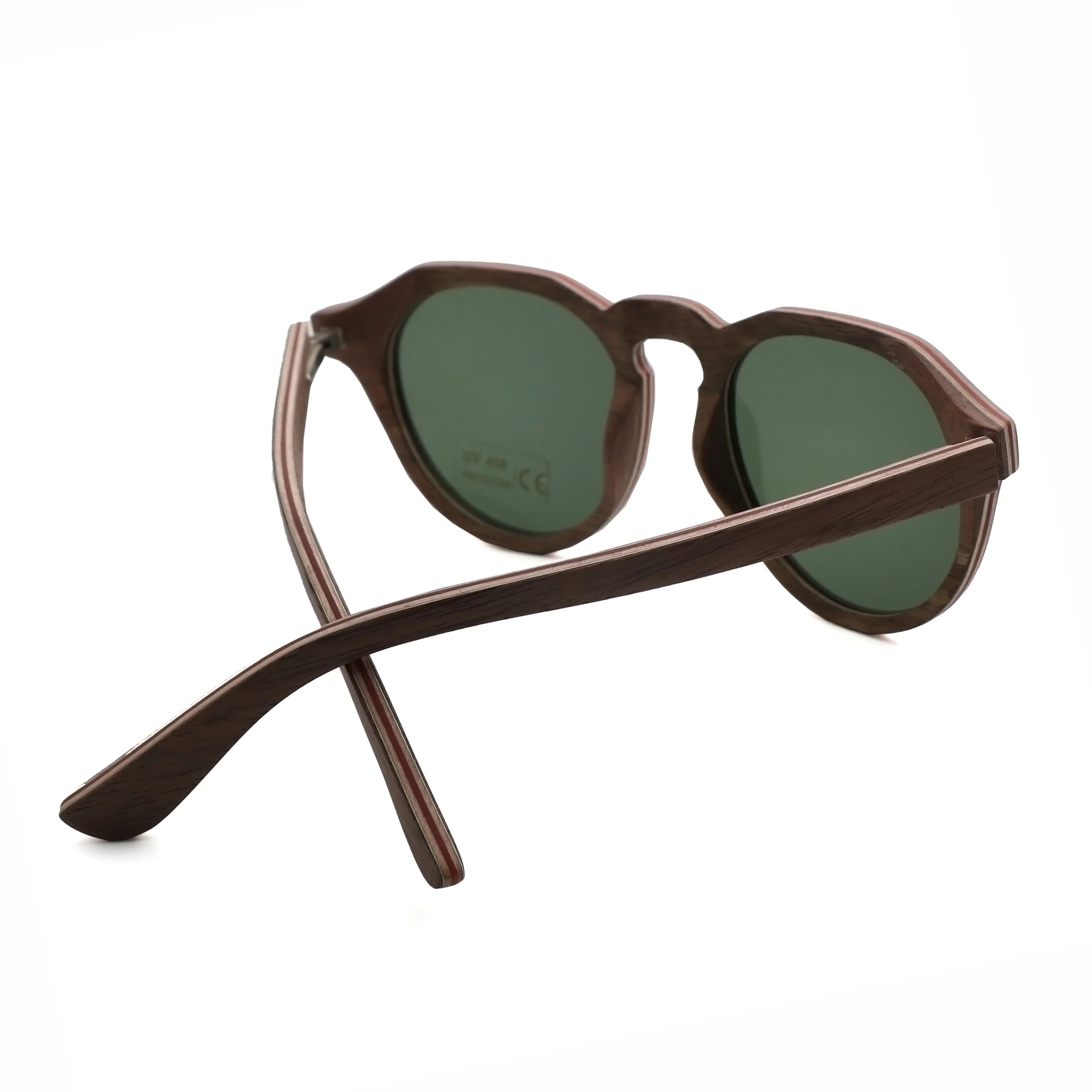

2021 new laminated bamboo wood sunglasses wood polarized sunglasses men's glasses women's UV400 protective glasses