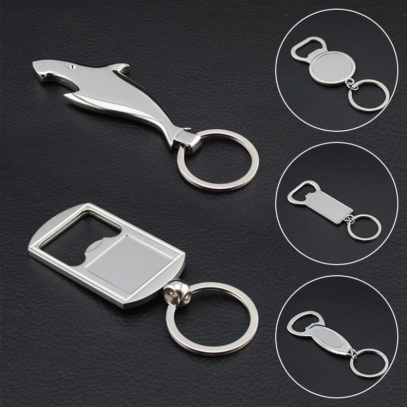 Многофункциональный брелок-открывалка для ключей из цинкового сплава |