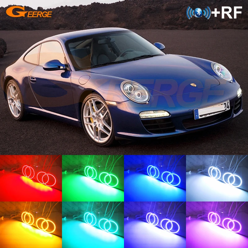 Для Porsche 997 911 2010 2011 2012 BI-XENON фары BT приложение RF дистанционное управление