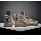 Кроссовки TaoBo мужские высокие, повседневная нескользящая обувь, цвет хаки, для спорта на открытом воздухе, размеры 39-45