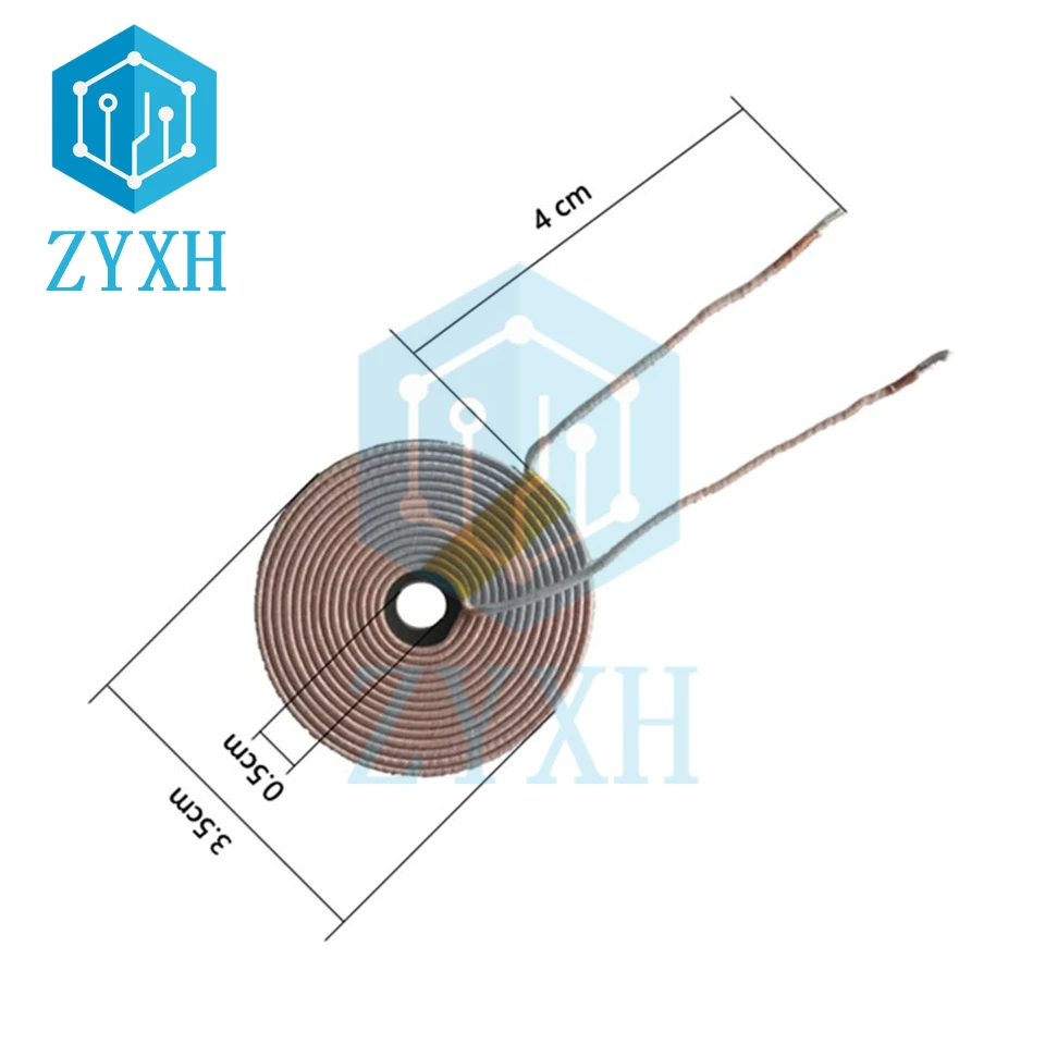 35mm 50mm Wireless Charger Transmitter Coil Universal Charging DIY PCBA Circuit | Мобильные телефоны и аксессуары