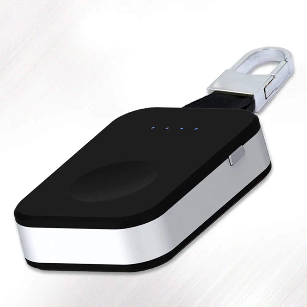 

Key Ring Quick Wireless Charger Power Bank Stand Charging Dock Travel Pocket Size Pack Outdoor Portable Mini