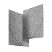 12 pcs sound absorbing board acoustic tiles for echo and bass isolation for wall decoration and acoustic treatment