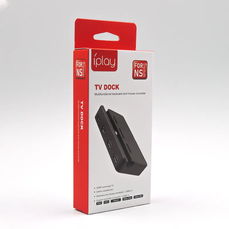 Портативная ТВ док станция HD конвертер клавиатуры и мыши контроллер Подключение