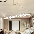 Потолочная люстра, светодиодная для гостиной, столовой, кухни, 220 В переменного тока