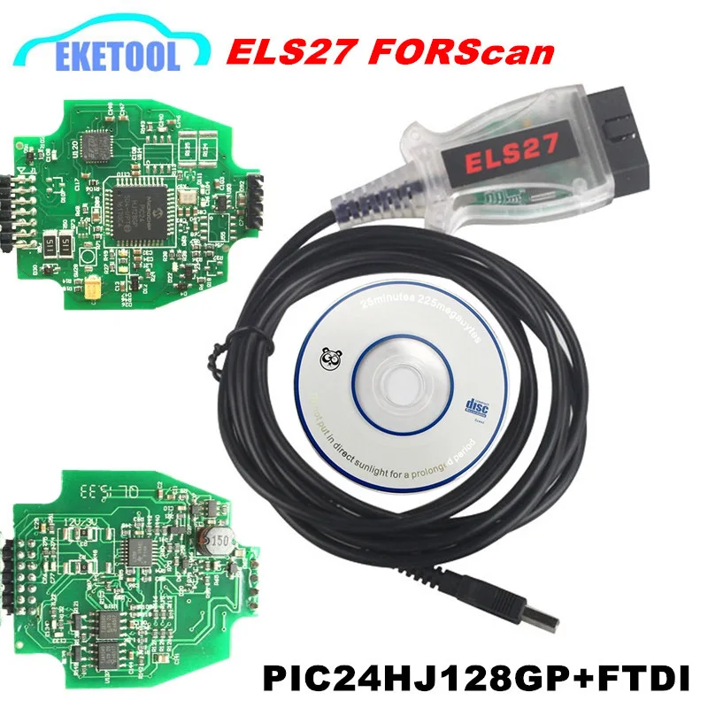 

ELS27 FORScan OBD2 Diagnostic Scanner For Ford/Mazda/Lincoln/Mercury OBD Vehicle EZINSTALL - ELS27(STN1170) made for FORScan