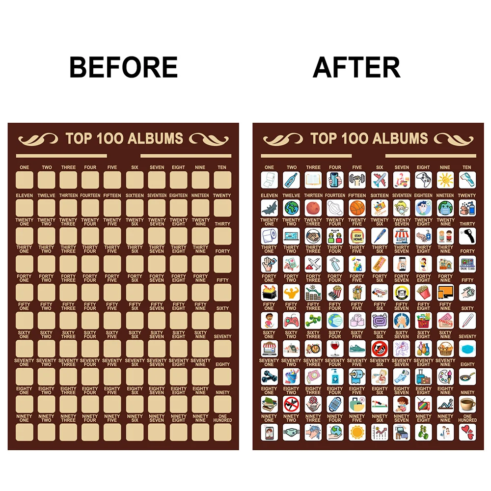 

100 лучших элементов свидания, список свиданий, постер с царапинами, Уникальная Память на годовщину для пар, подарки на день рождения, Настенн...