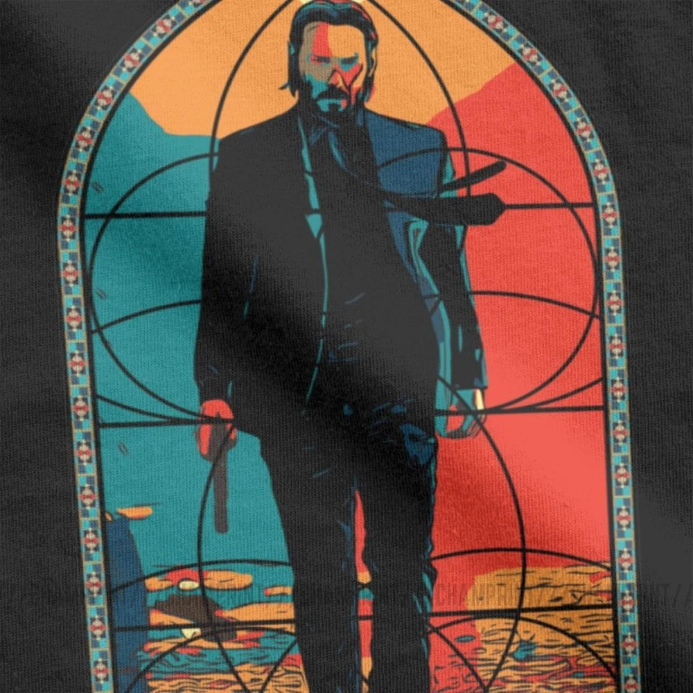 Мужская футболка с принтом в виде героев мультфильмов черная изображением