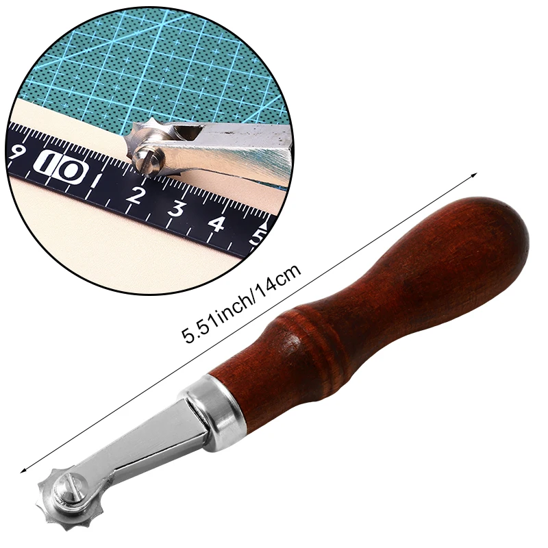 MIUSIE кожаные инструменты для рукоделия Американский интервал колеса пробивая с 4