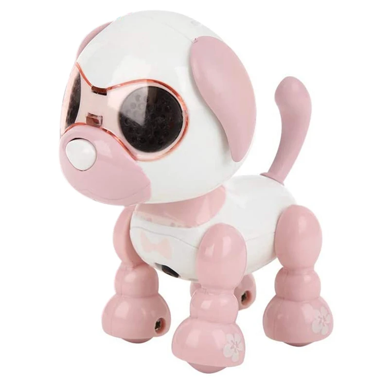 

Smart Robot Dog Children's Mini Pet Dog Induction Contact Lights And Sounds Electronic Pets Dog Toys For Ages 3+