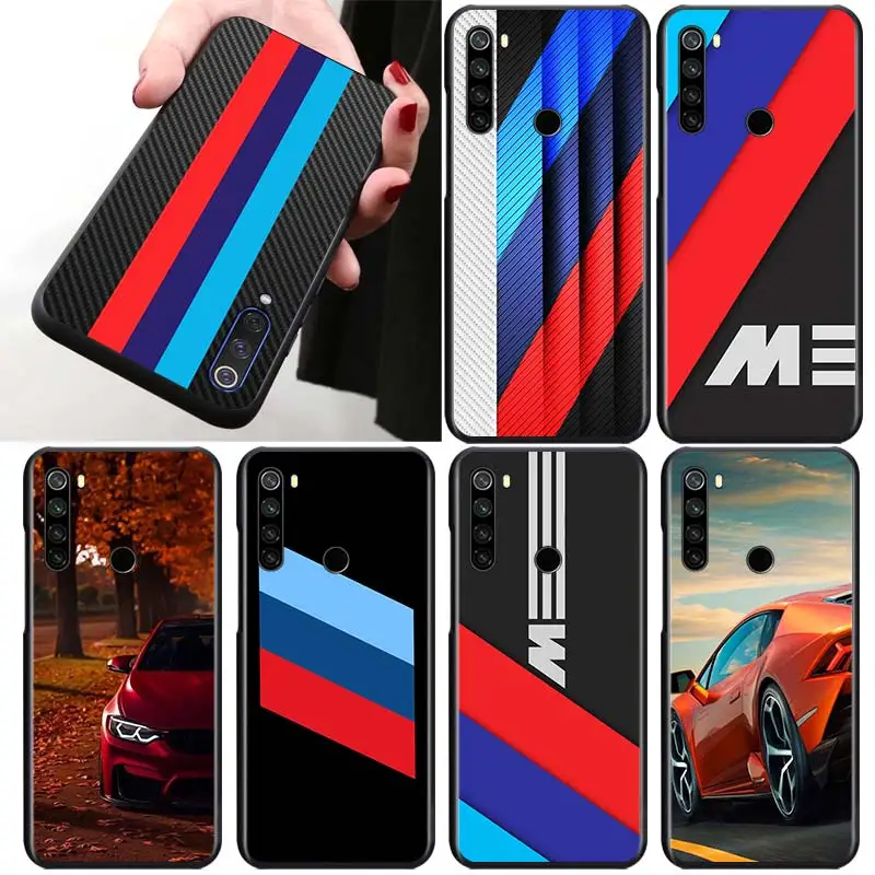 Красно синий автомобильный противоударный чехол для телефона Xiaomi Mi 10 Lite 9T CC9 Pro Note