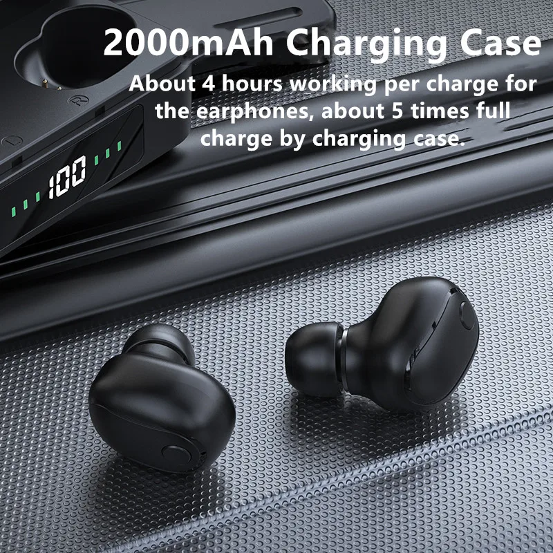 Новинка TWS Bluetooth наушники Беспроводные с микрофоном Наушники вкладыши Гарнитура