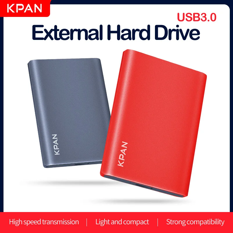 

KPAN 2.5" External Hard Disk Drive 320GB 500GB 750GB Storage Device USB 3.0 High Disco HDD for PC/Laptop/Mac/PS4/Xbox