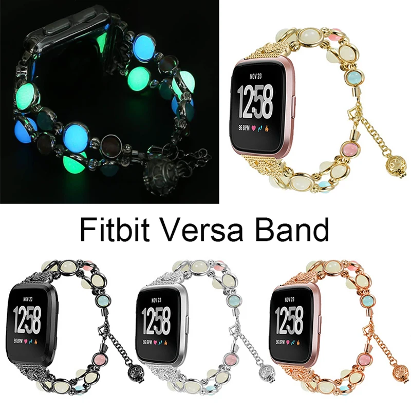

Luminous Strap for Fitbit Versa 2 Lite 22mm Band Wrist Watch Strap for Fitbit Versa Versa2 Lite Accessories Bracelet Replacement