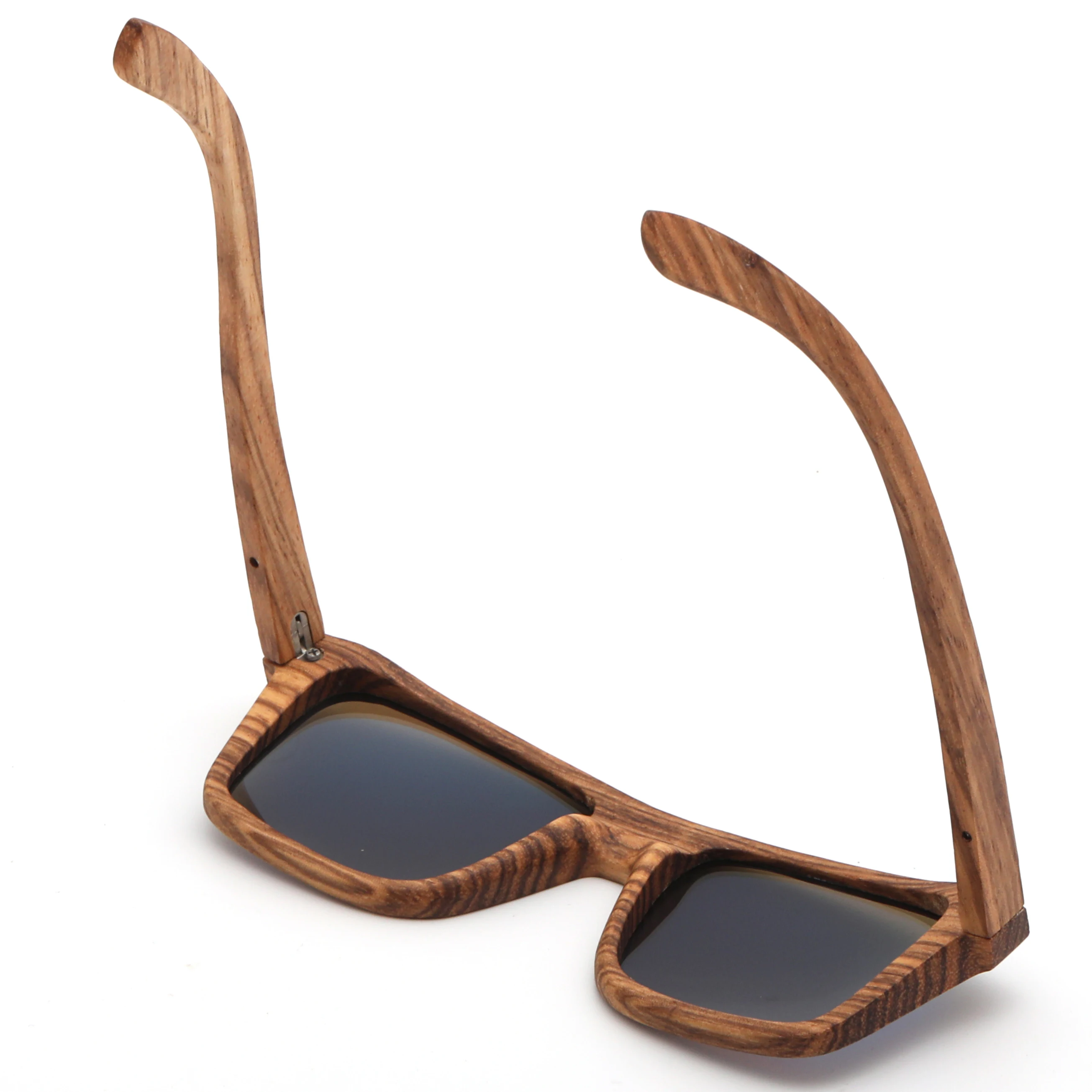 

SKYDOVE Rectangle Zebra Real Wood Sunglasses Brand Sunglasses 2020 For Man Polarized Sunglasses Fishing