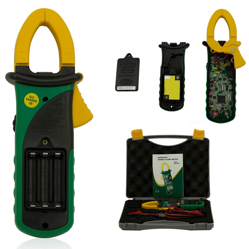 Mastech MS2208 6000 графов гармоническая мощность клещи Тестер мультиметр Trms Напряжение