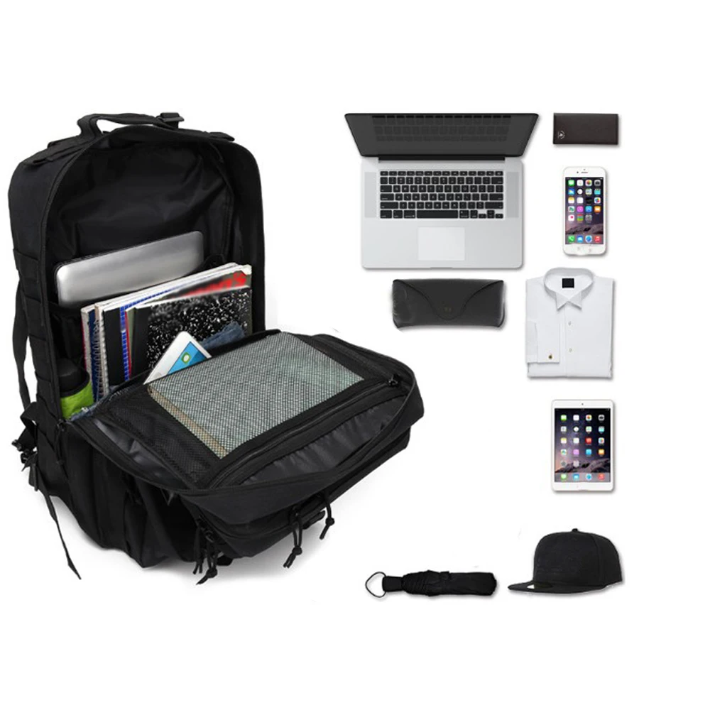 

Tactical Assault Pack Outdoor Army Molle Backpack Waterproof Daypack Rucksack Bag Utility Bag Hiking Hunting Camping Backpack