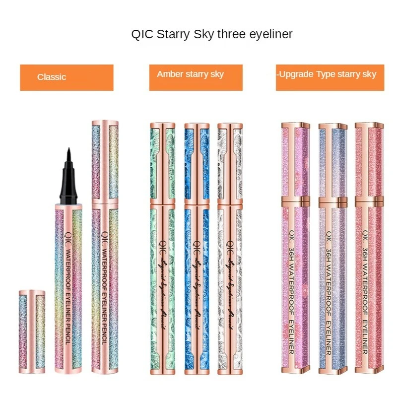 1 шт. подводка для глаз с рисунком звездного неба |