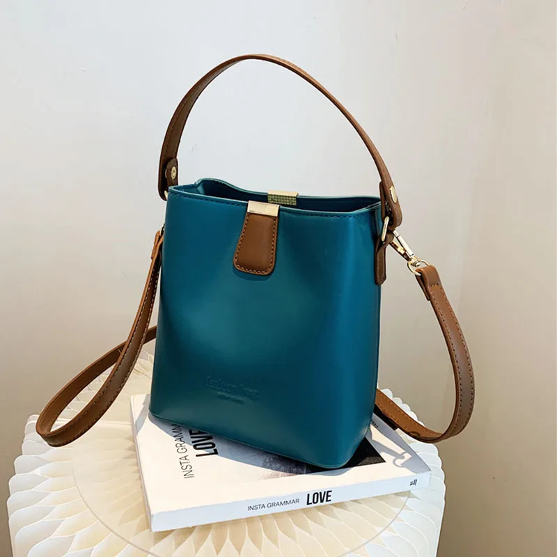 

Женская сумка через плечо, из искусственной кожи, в стиле ретро