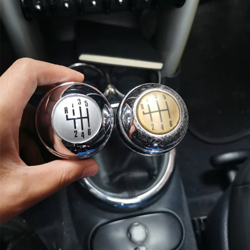 5/6 Скорость стайлинга автомобилей рукоятка для рычага переключения передач