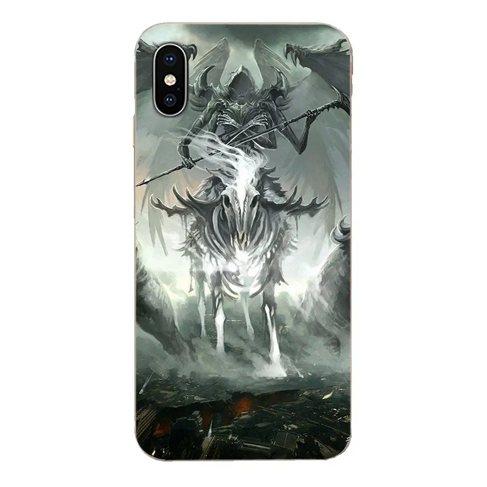 Для Xiao mi 3 4 4C 4i 5 5S 5X6 6X8 SE Pro Lite A1 Max x 2 Note style Design Grim Reaper Gothic Death Angel | Мобильные телефоны