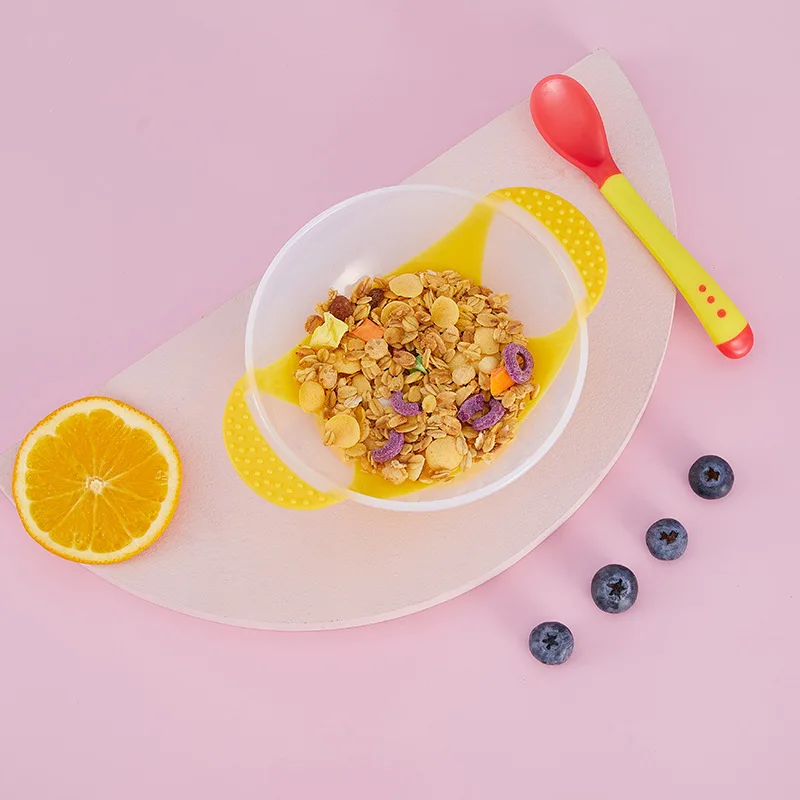 Тарелка для кормления детей с ложкой |