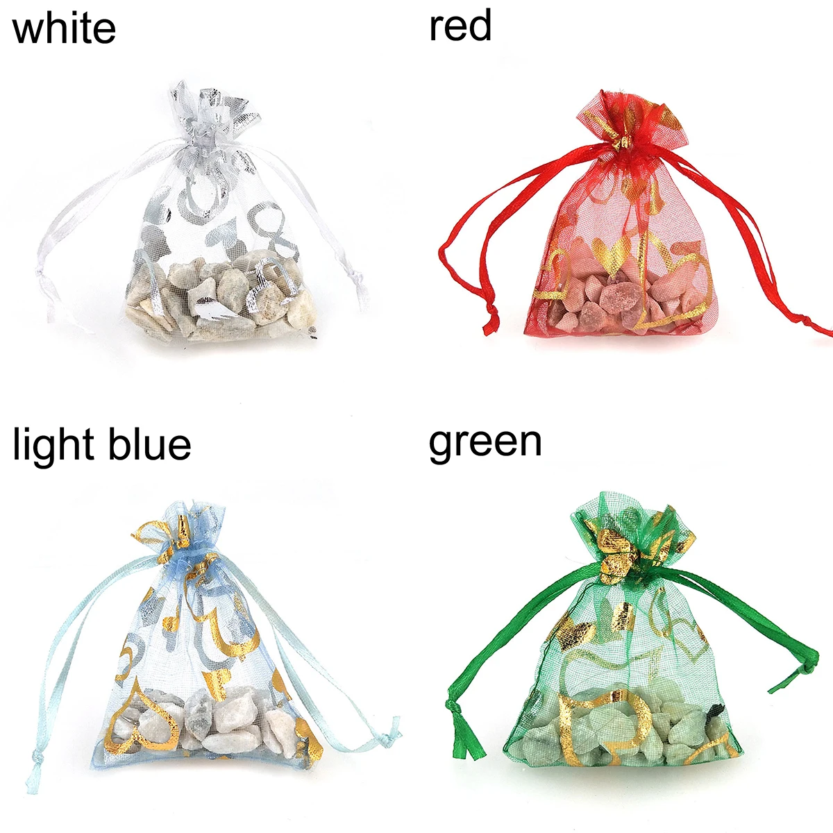 20 шт машина для томатного соуса подарочные мешочки из органзы с принтом в виде