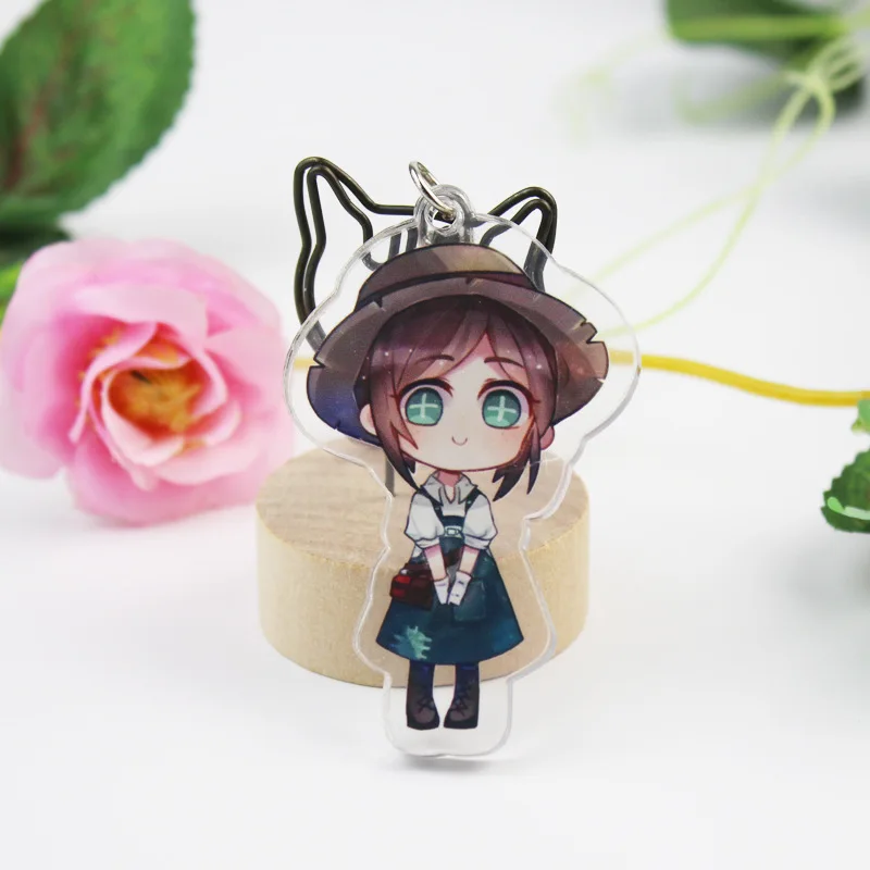 

Game Identity V Pendants Keychain Cartoon Figure Key Chains Holder Keyrings