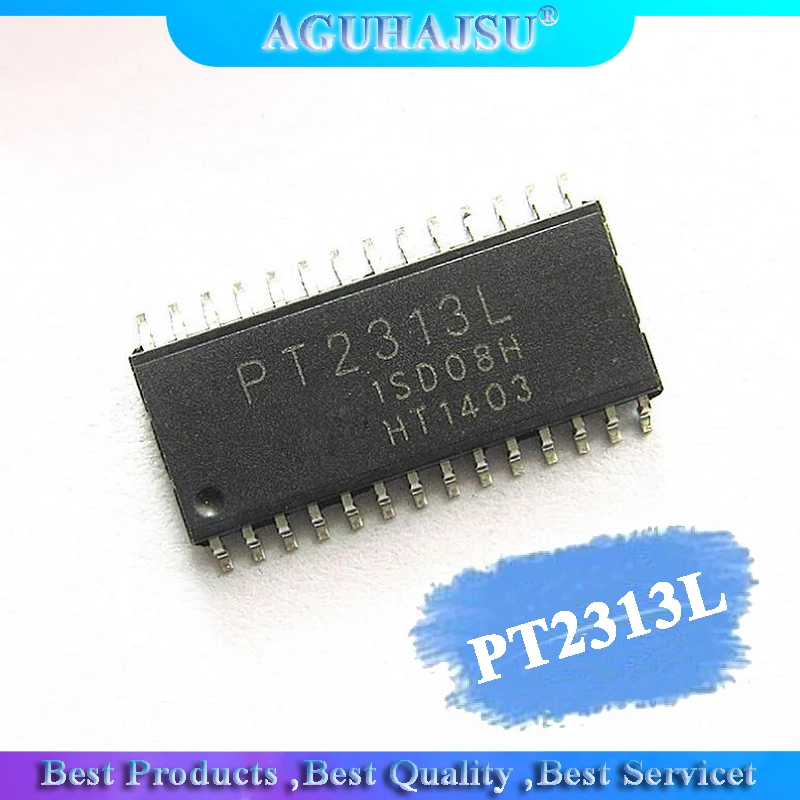 10 шт. PT2313L SOP28 PT2313 SOP 28 SMD новый и оригинальный IC|integrated circuit|circuit integre |
