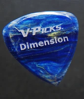 v picks dimension or dimension jr guitar pick for blues jazz rock metal and country