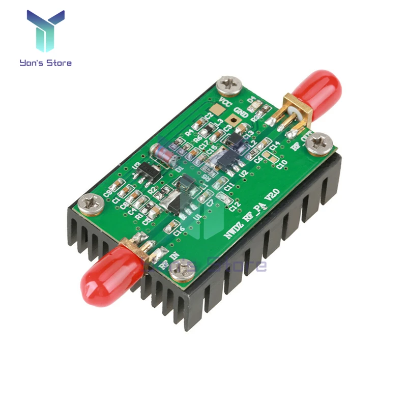 

2MHZ to 700MHZ 3W HF VHF UHF FM Transmitter Broadband RF Power Amplifier For Ham Radio Walkie Talkie Short Wave Remote Control