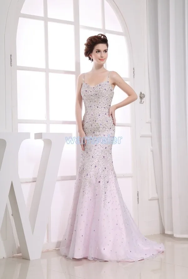 Бесплатная доставка 2014 Новый дизайн Стразы Русалка Индивидуальный