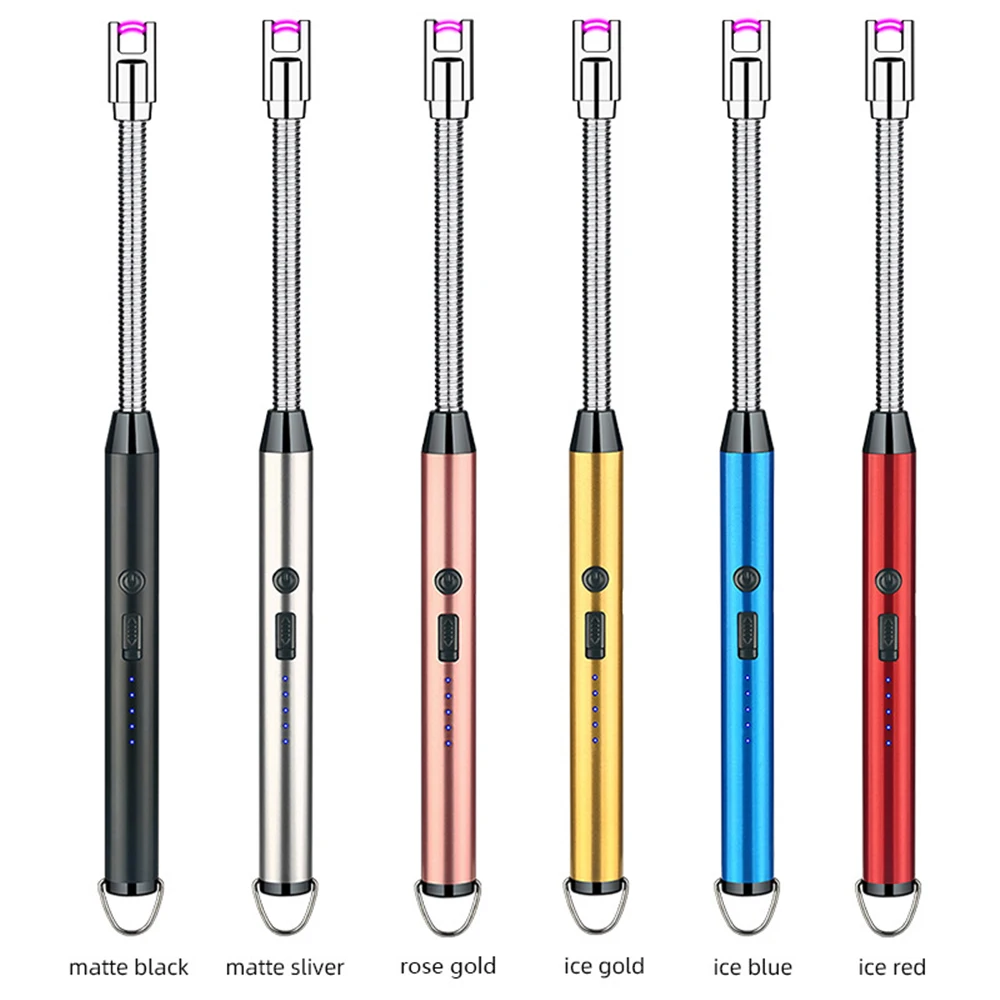 

Candle Lighter USB Rechargeable Lighter Electric Arc Lighter Long Flexible Flameless for Candles Camping Grill Stove BBQ Lighter
