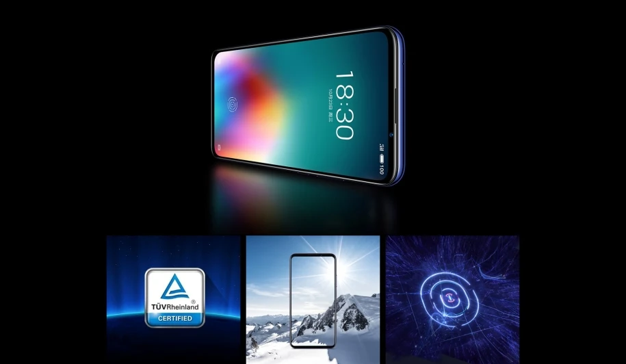 Meizu 16T VOLTE 4 аппарат не привязан к оператору сотовой связи 6G/8G 128G/256 г Snapdragon 855 Octa Core 6," FHD+ безрамочный экран с Экран 3 задних Камера сотовый телефон
