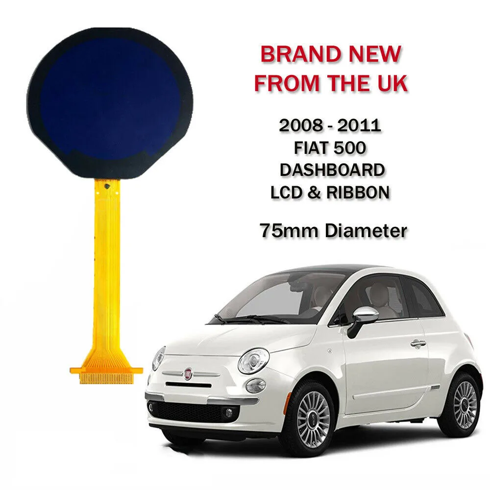 Панель приборов ЖК-экран с лентой для FIAT 500 2008 до 2011