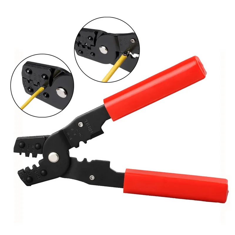 Мини Кримпер плоскогубцы ОБЖИМНАЯ трубка клещи наконечники инструмент PZ 0 25 2 5