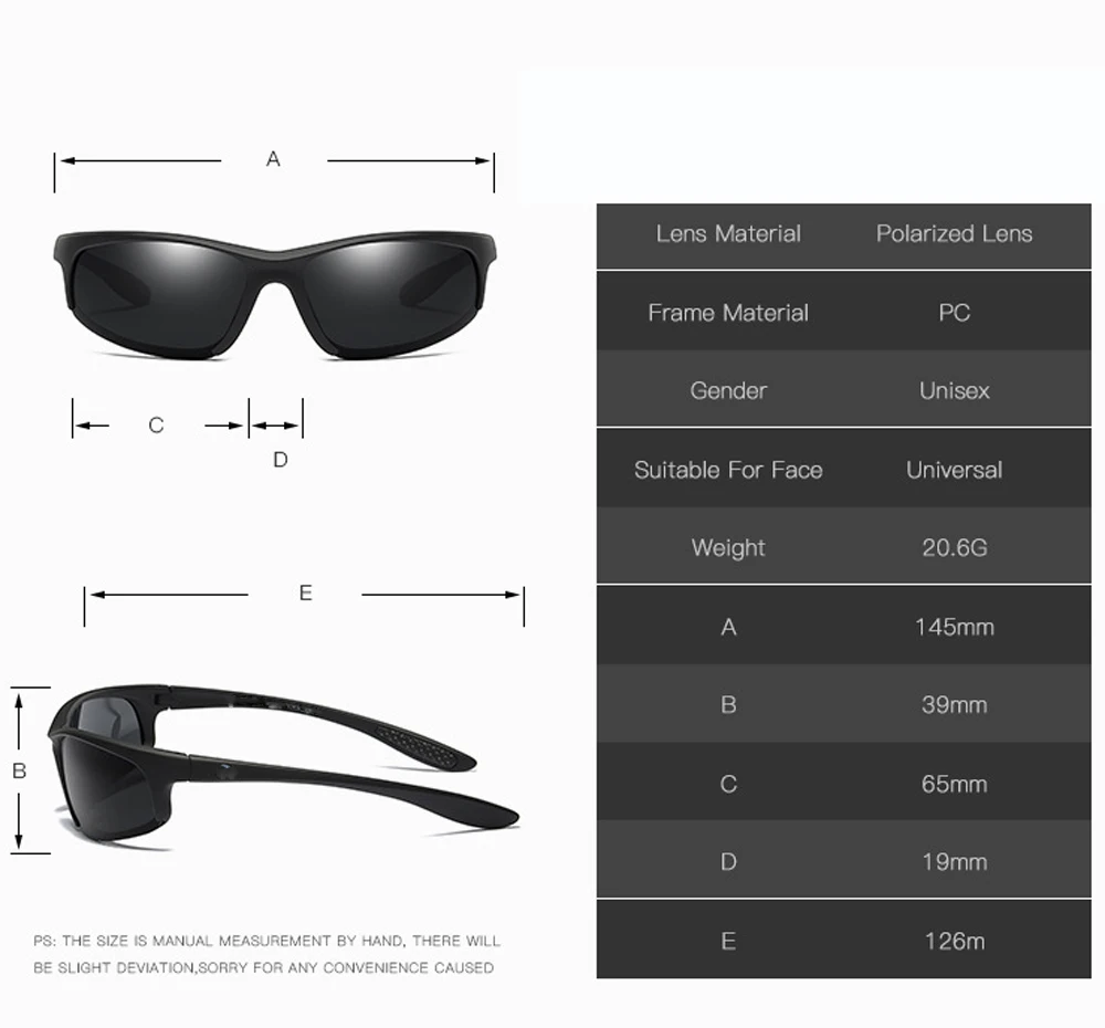 Очки солнцезащитные мужские ультралегкие поляризационные зеркальные в оправе